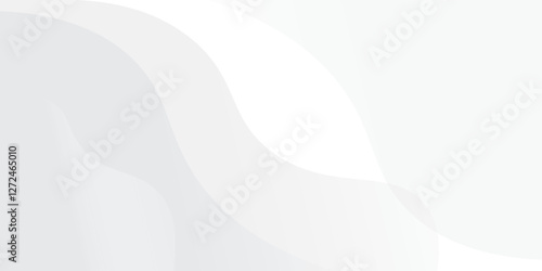 Abstract Geometric modern white and gray color . Modern and Creative Trend design in vector illustration