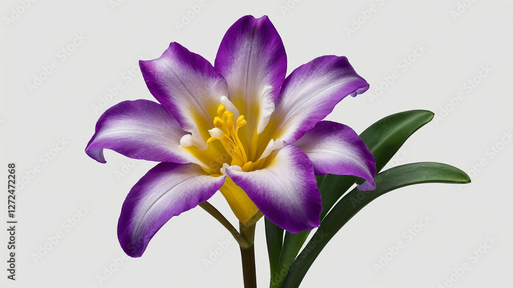 purple crocus flower isolated purple crocus flower isolated