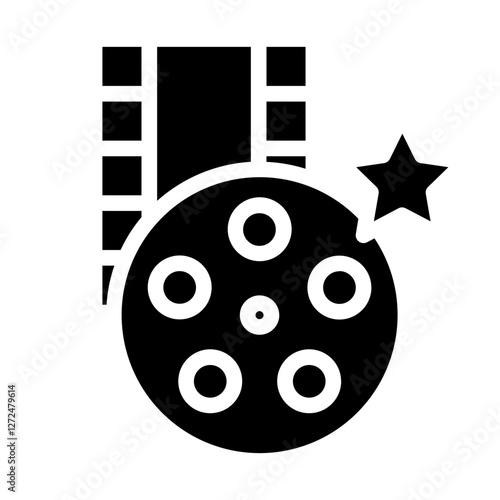 movie stars Fame Solid Icon