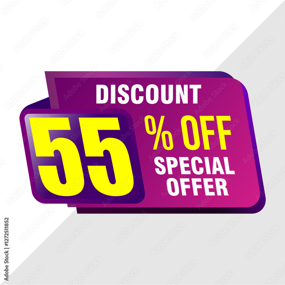 Fototapeta premium Promotion Banner - Big Discount Event