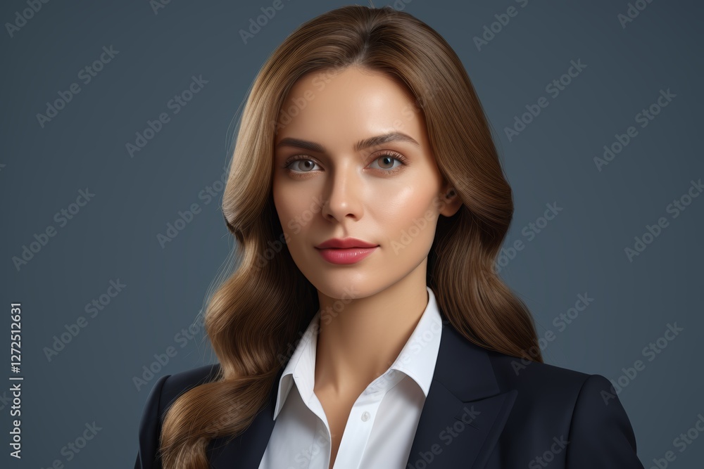 arafed woman in a business suit posing for a picture arafed woman in a business suit posing for a picture