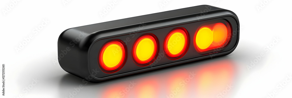 3D Render Illuminated Panel Lights 3D Render Illuminated Panel Lights