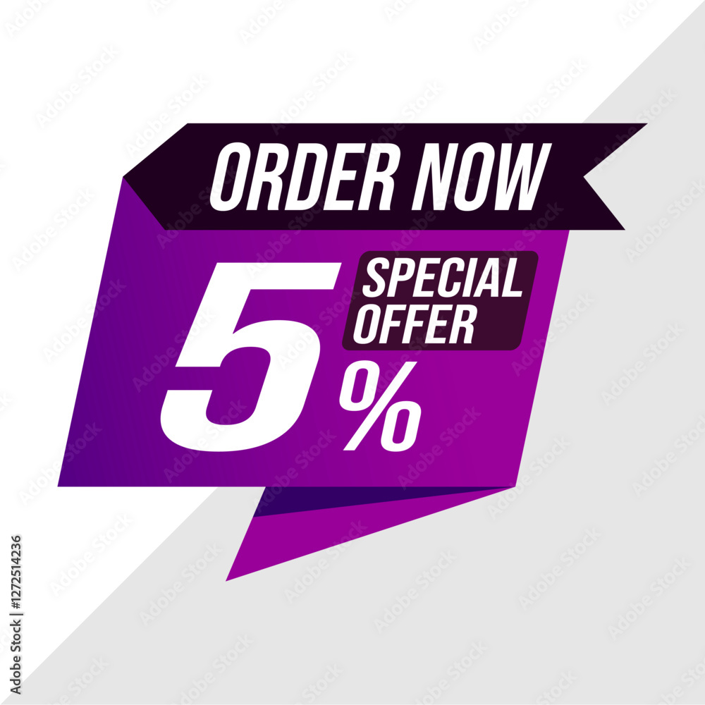 Fototapeta premium Promotion Banner - Big Discount Event
