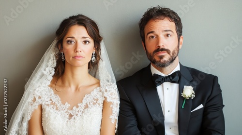 A Troubled Wedding Day Portrait