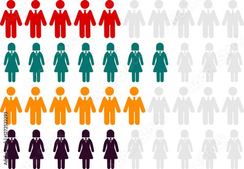 People Demographic Infographic