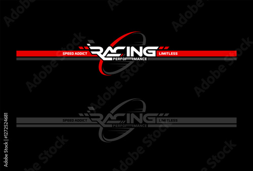 racing graphic illustration
