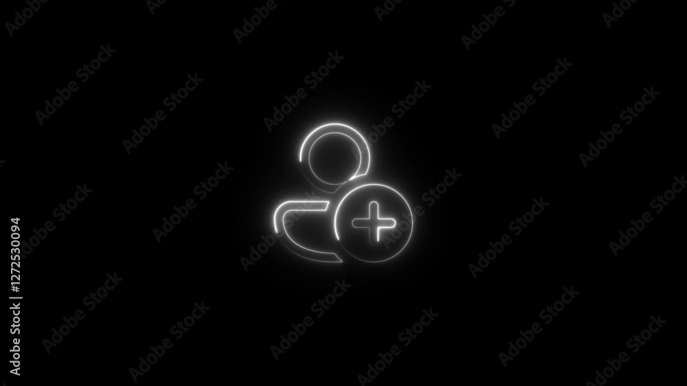 Profile with checkmark icon. Accept new user. Add user. Delete user. Person profile avatar 4K Video motion graphic animation. Profile with checkmark icon. Accept new user. Add user. Delete user. Person profile avatar 4K Video motion graphic animation.