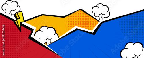Comic Footer Border
