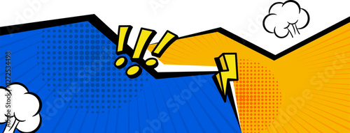 Comic Footer Border