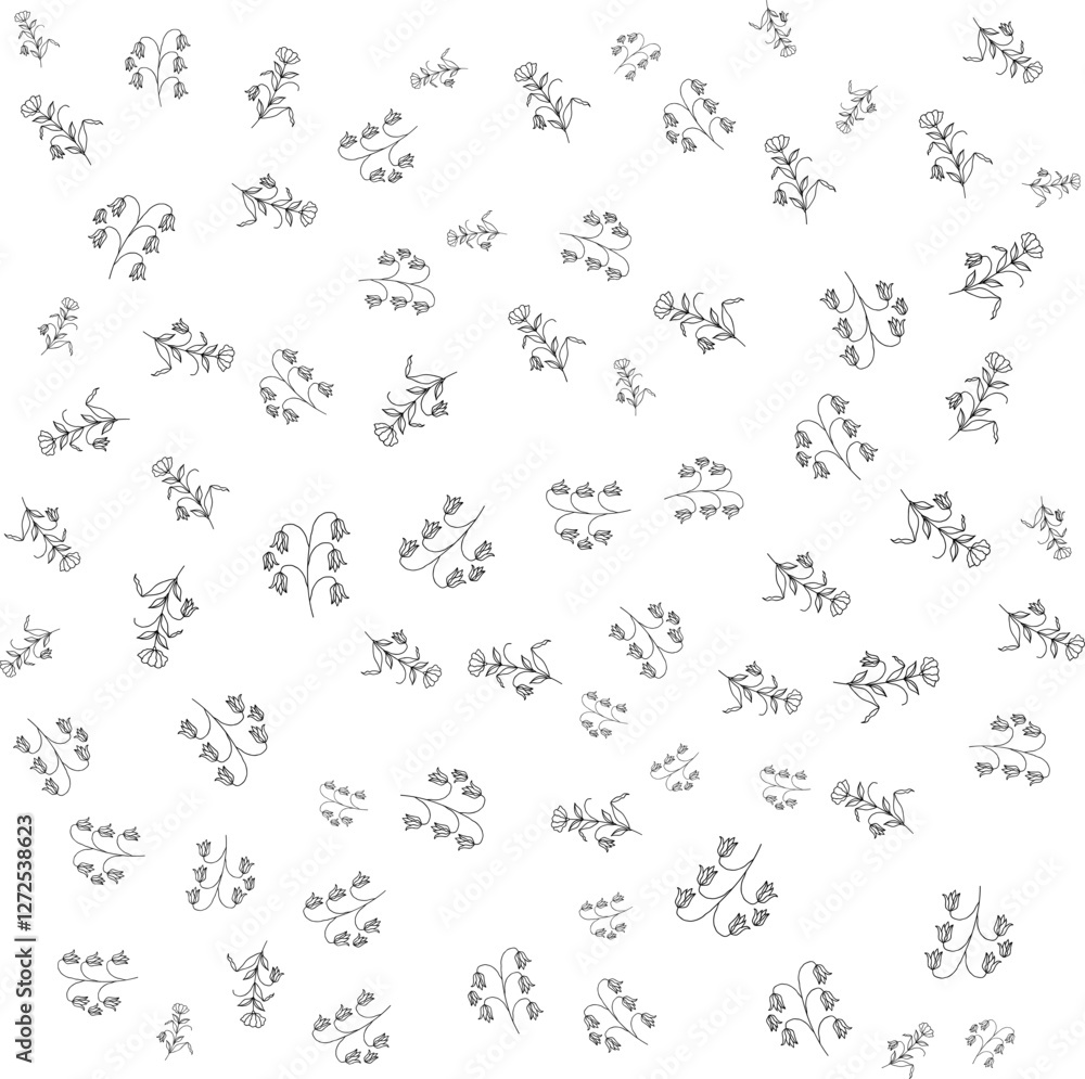 Flower Seamless Pattern Flower Seamless Pattern