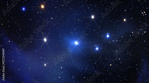 宇宙空間と星
