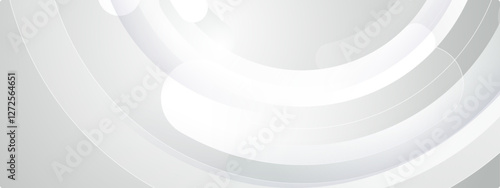 White abstract background with curved lines, great for modern design projects, website backgrounds, and social media graphics. Ideal for minimalist concepts.