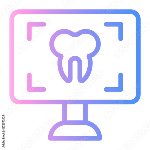 x Line Gradient Icon