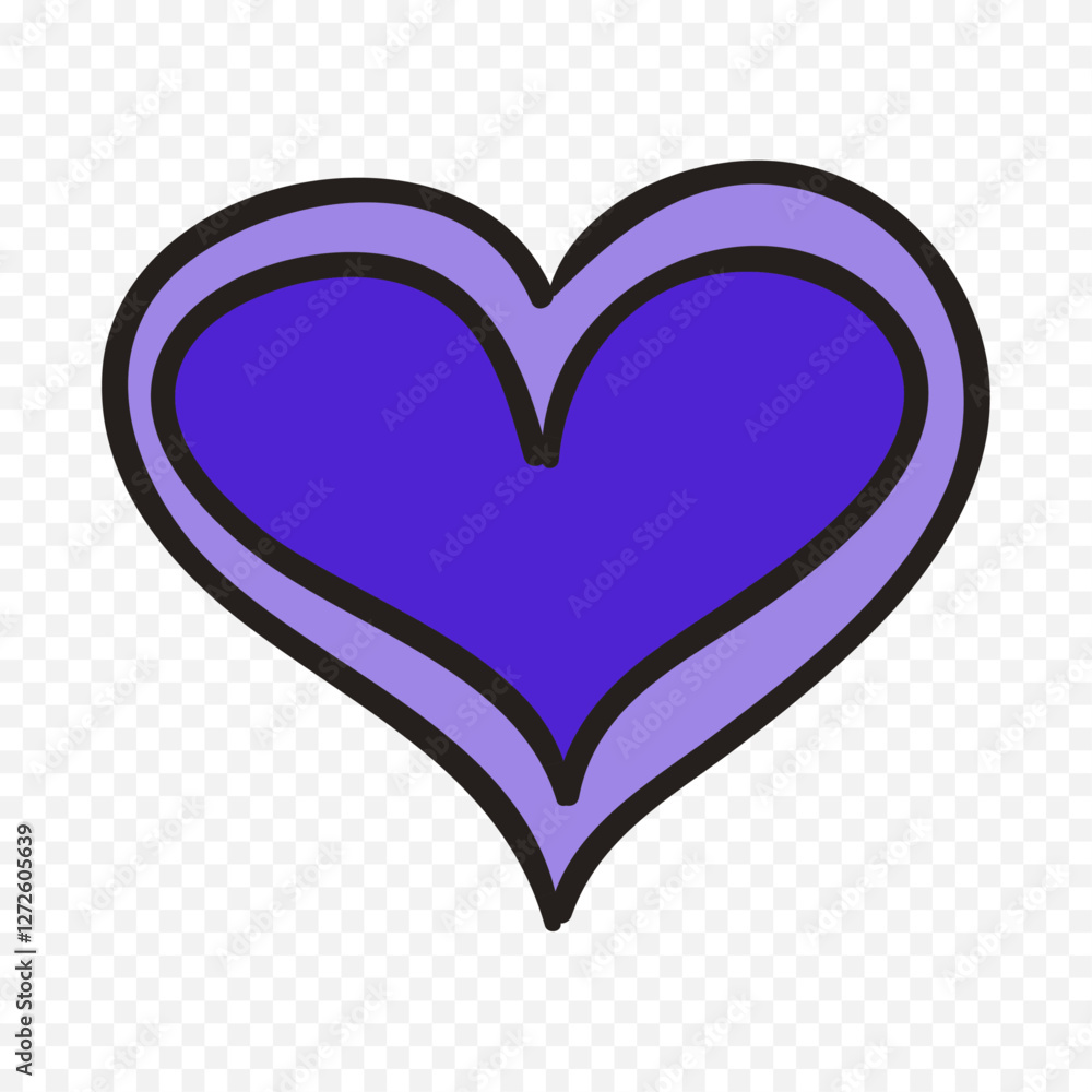 Hand drawn heart on white background. Valentines Day vector elements heart shapes love Hand drawn heart on white background. Valentines Day vector elements heart shapes love