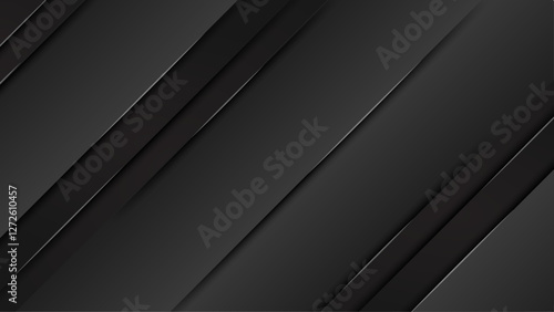 Stylish Black Gradient Background for Graphics