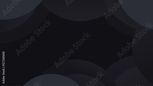 Wave gradient background luxury dark modern design