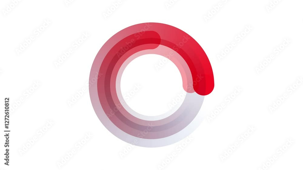 Loading icon symbol spinning animation on a white background Loading icon symbol spinning animation on a white background