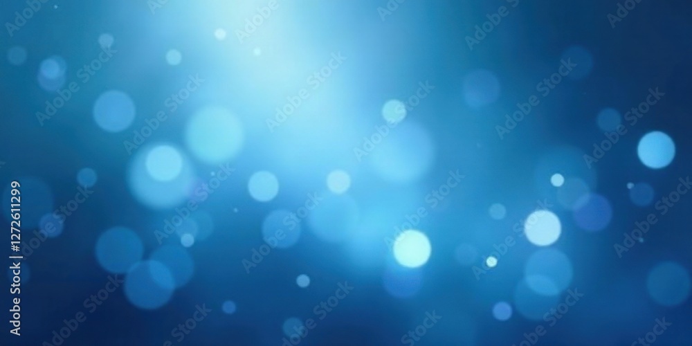 Abstract Blue Background with Soft Glowing Circles and Subtle Light Effects Abstract Blue Background with Soft Glowing Circles and Subtle Light Effects
