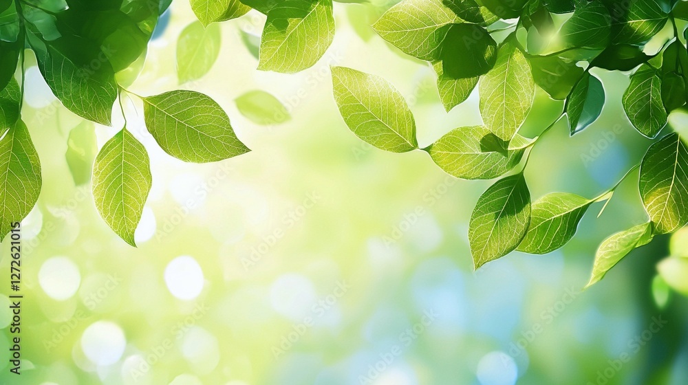 Green leaves background and texture for natural design or decoration Green leaves background and texture for natural design or decoration