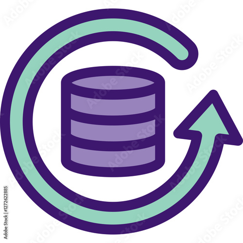 Data recovery Icon