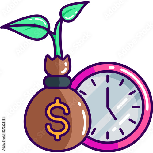 Long Term Investing Icon