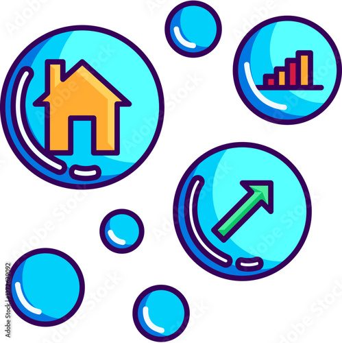 Asset Bubble Icon