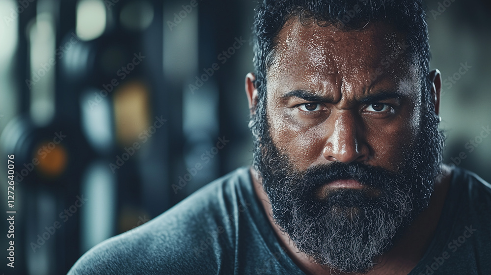 Overweight Indian Man Working Out with a Personal Trainer at a Modern Gym to Improve Fitness Overweight Indian Man Working Out with a Personal Trainer at a Modern Gym to Improve Fitness