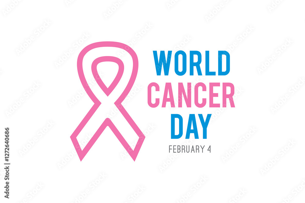 Creative World Cancer Day Illustration Creative World Cancer Day Illustration