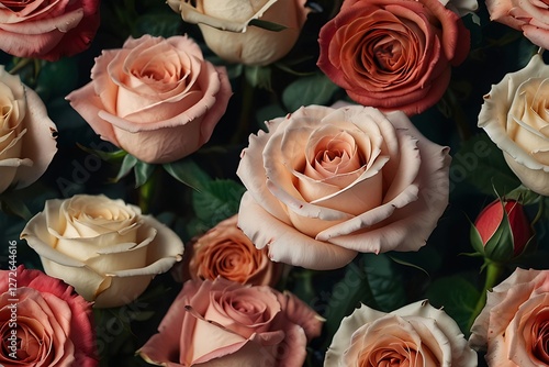 Beautiful Rose Flowers in Various Colors