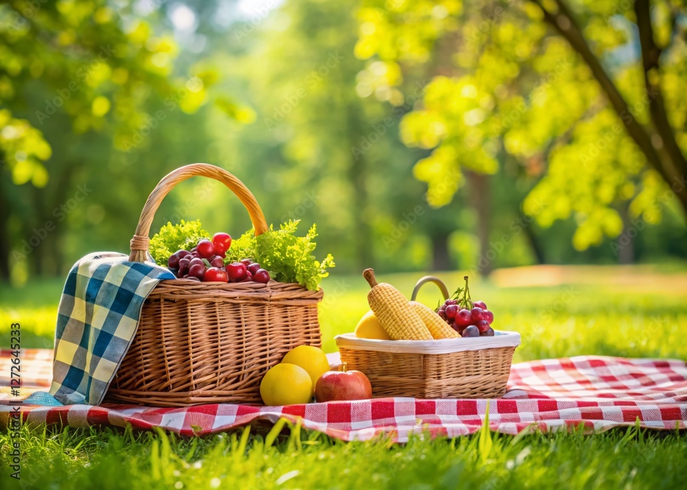 Sunny Picnic in the Park: Fresh Fruit & Summer Vibes Sunny Picnic in the Park: Fresh Fruit & Summer Vibes