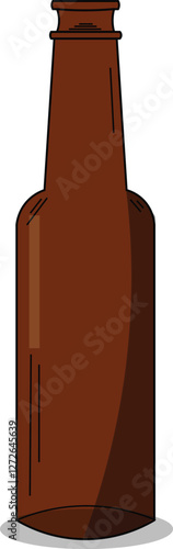 the illustration of the bottle of beer.