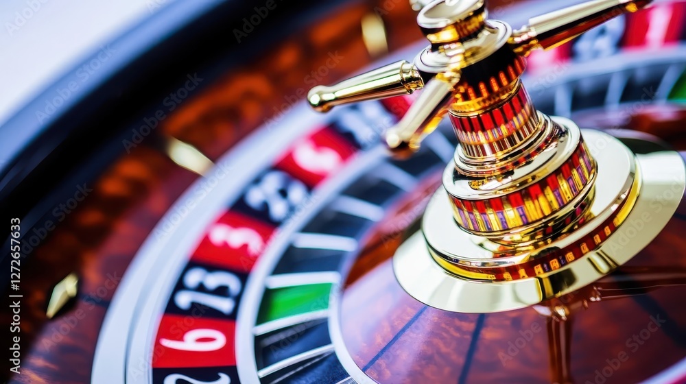 A roulette on the white background A roulette on the white background