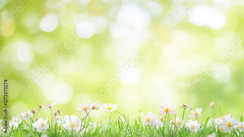 Spring's Gentle Embrace: A ...