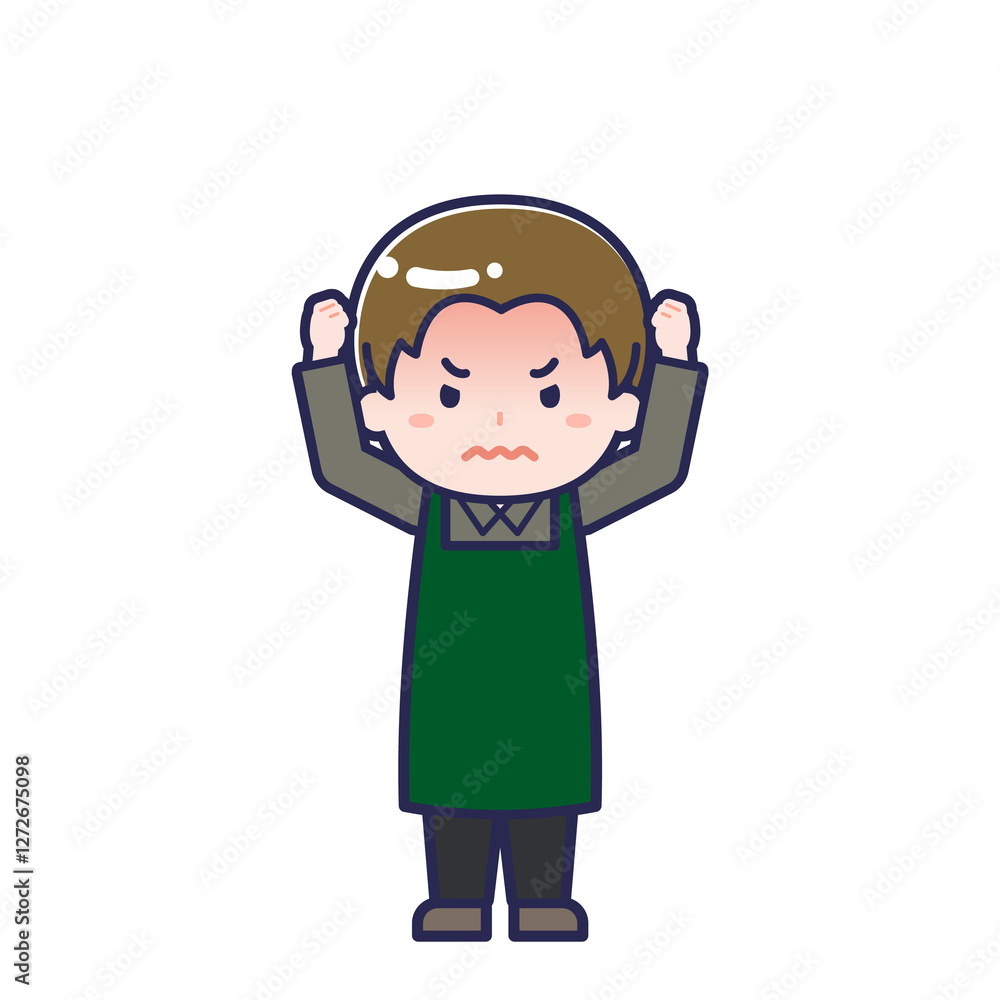 カフェ店員／男性 27