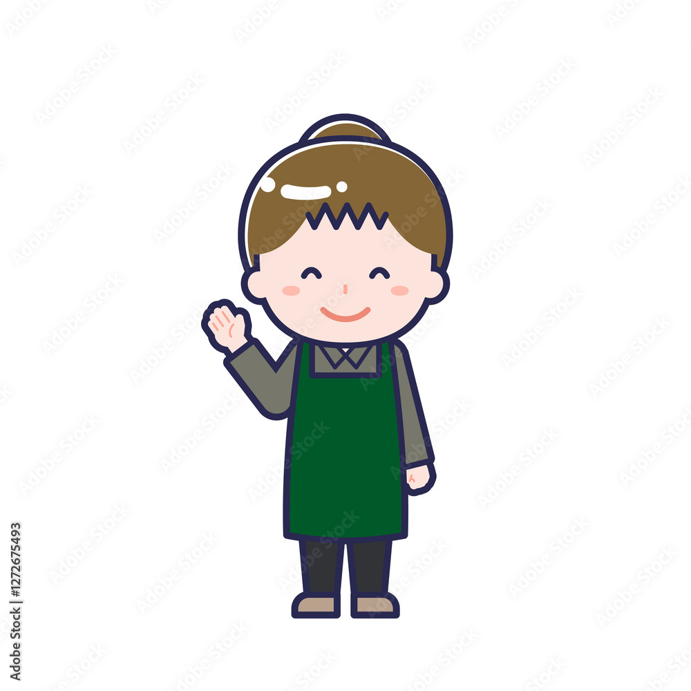 カフェ店員/女性 17 カフェ店員/女性 17