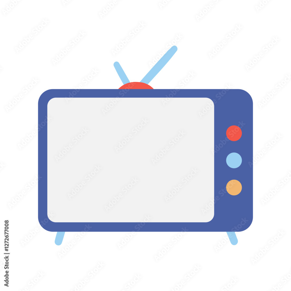 retro tv illustration retro tv illustration