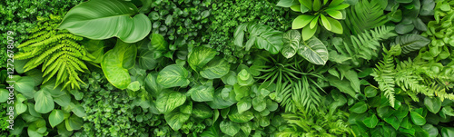 Living Wall: A vibrant tape...