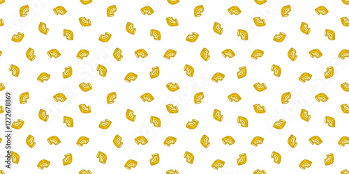 Macaroni Pasta Pattern background. Seamless Pattern Macaroni background. pasta pattern background.
