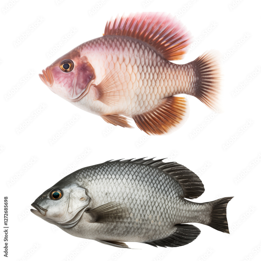 Fototapeta premium Two Types of Fish