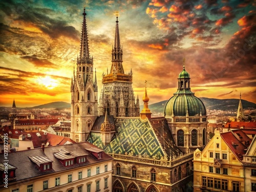 Vintage Vienna: St. Stephen's Cathedral & City Center Charm photo