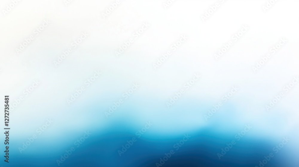 Fototapeta premium Modern digital art captivating blue abstract background with tranquil vibes