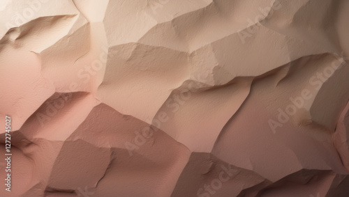 Wallpaper Mural A serene gradient rock background that transitions smoothly from rose tan, a warm beige color with a subtle pink undertone, to mocha mousse, a rich, earthy shade with hints of brown Torontodigital.ca