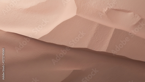 Wallpaper Mural A serene gradient rock background that transitions smoothly from rose tan, a warm beige color with a subtle pink undertone, to mocha mousse, a rich, earthy shade with hints of brown Torontodigital.ca