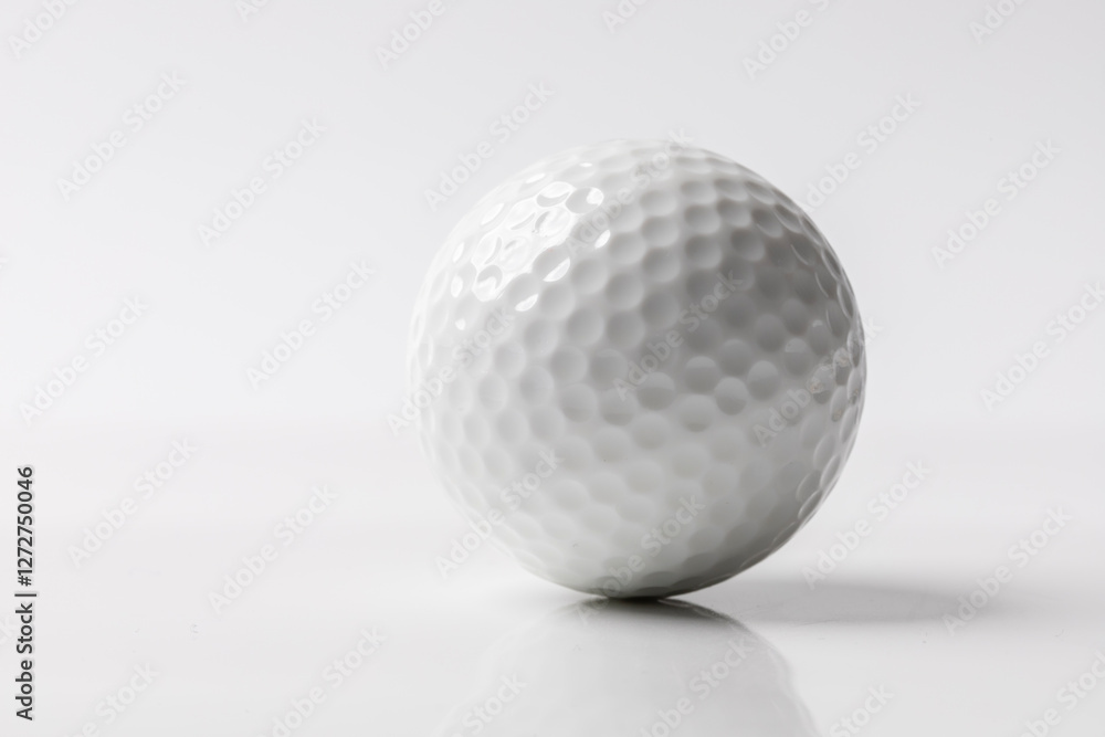 golf ball isolated on white background with clipping path. golf ball isolated on white background with clipping path.