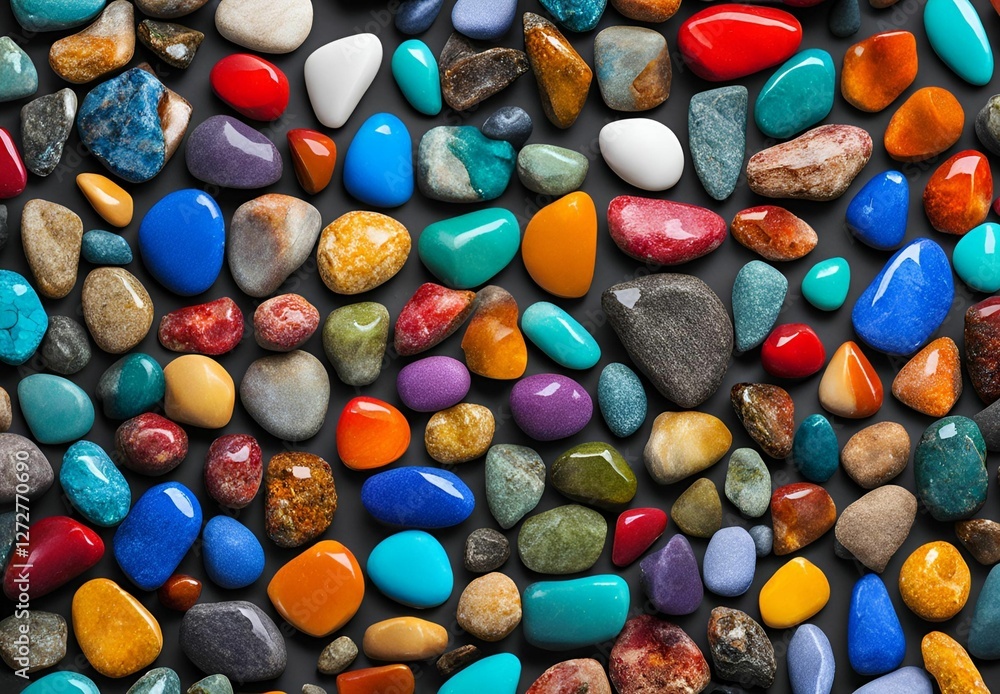 Colorful stone background Colorful stone background