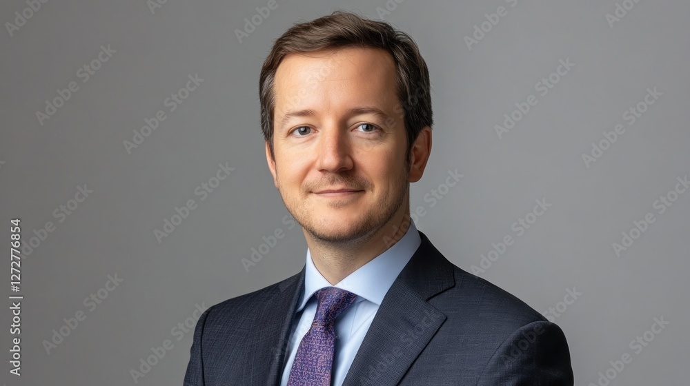 Professional Headshot of a Confident Businessman Professional Headshot of a Confident Businessman
