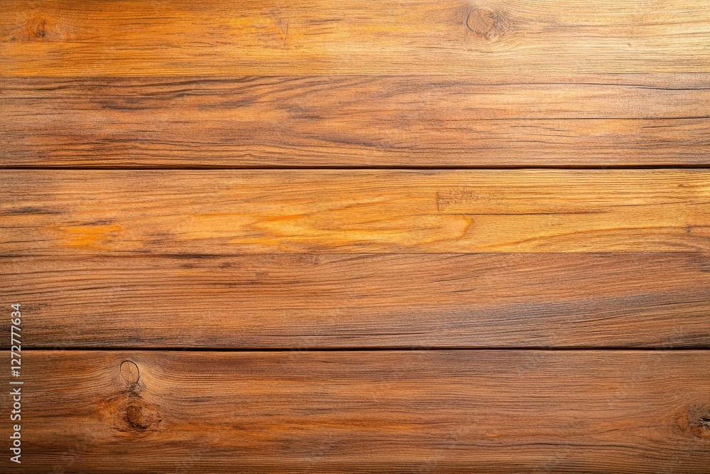 Warm Rustic Brown Wood Grain Texture Background with Horizontal Planks Warm Rustic Brown Wood Grain Texture Background with Horizontal Planks