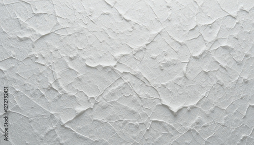 A paper surface, showcasing visible fibers and subtle imperfections with sharp detail. photo