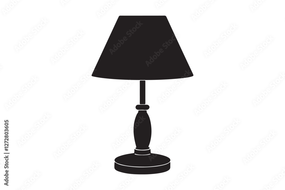table lamp isolated on white background table lamp isolated on white background
