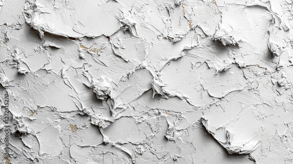 Close-up view of textured white plaster wall with intricate patterns and shadows Close-up view of textured white plaster wall with intricate patterns and shadows